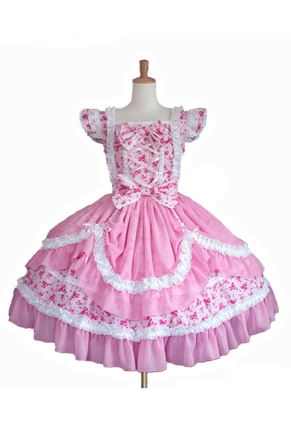 Adult Costume Cosplay Princess Cutie Lolita Dress - Click Image to Close